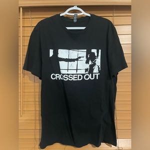 New XL Crossed Out T-shirt.